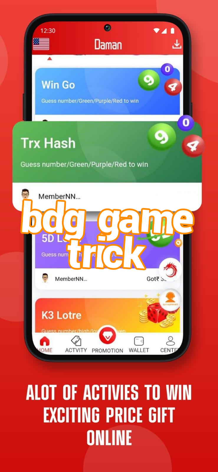 bdg game trick Screenshots